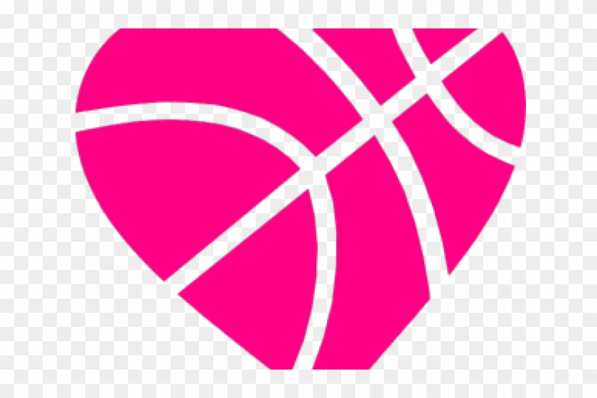 Hearts Clipart Basketball - Love And Basketball Clipart #1726649