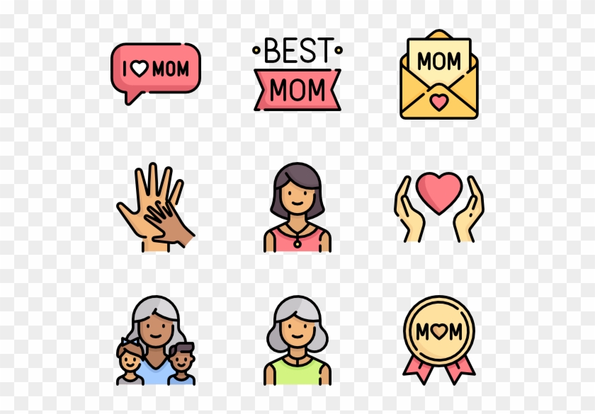 Mother's Day - Giving Flat Icon #1726873
