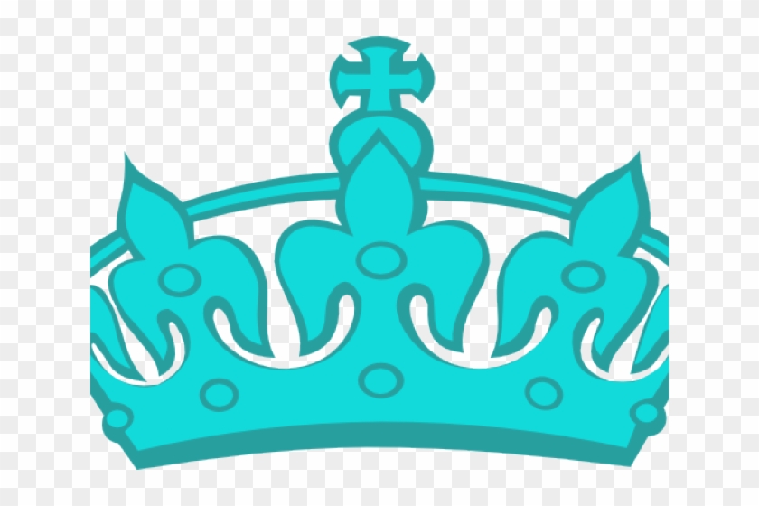 Turquoise Clipart Crown - Red King Crown Png #1726895