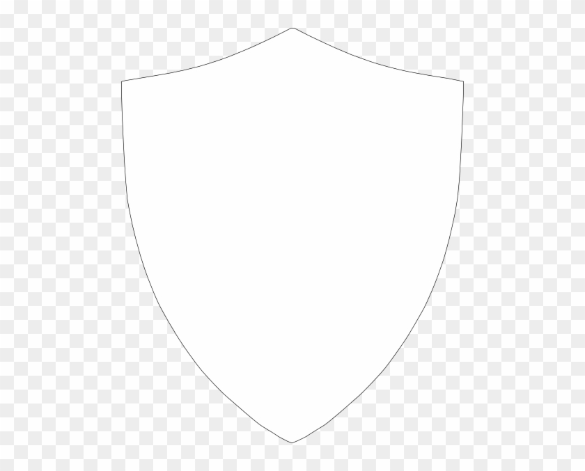 Shield White Outline #1726905