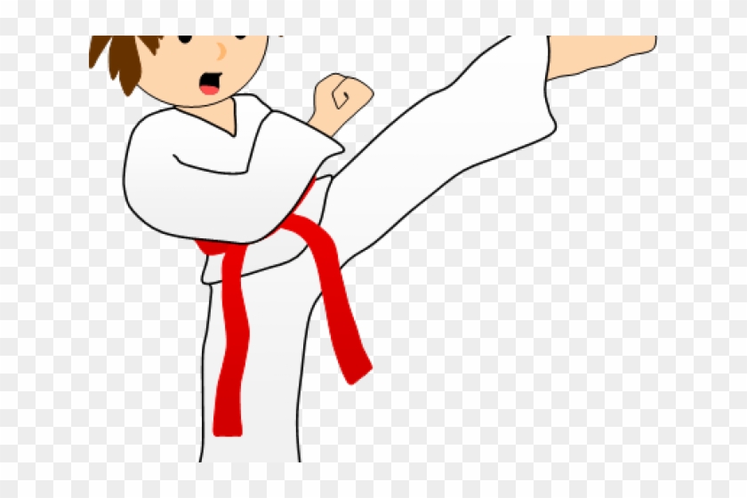 Mixed Martial Arts Clipart Taekwondo Sparring - Clipart Kick Png #1726959