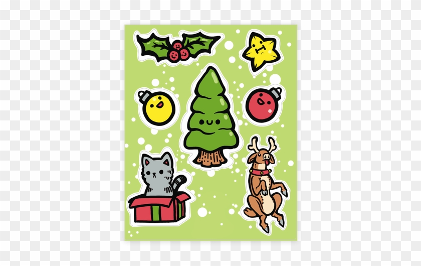 Cute Christmas Friends Sticker - Christmas Cute Sticker #1727079