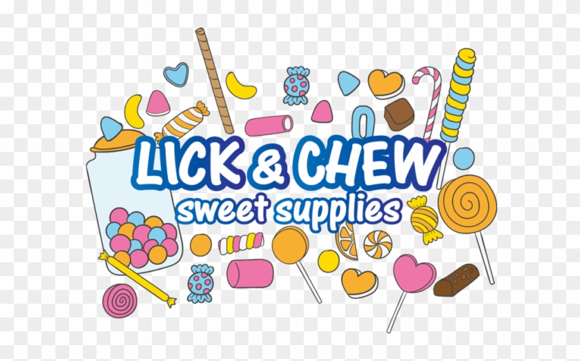 Lick & Chew Sweet Supplies Logo - Lick & Chew Sweet Supplies Logo #1727104