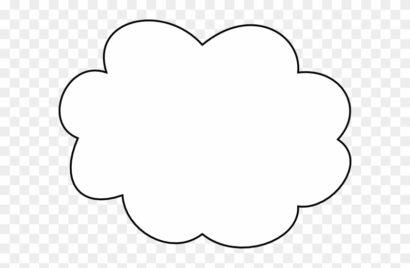 Cloud Clip Art At Clker - Heart #1727193