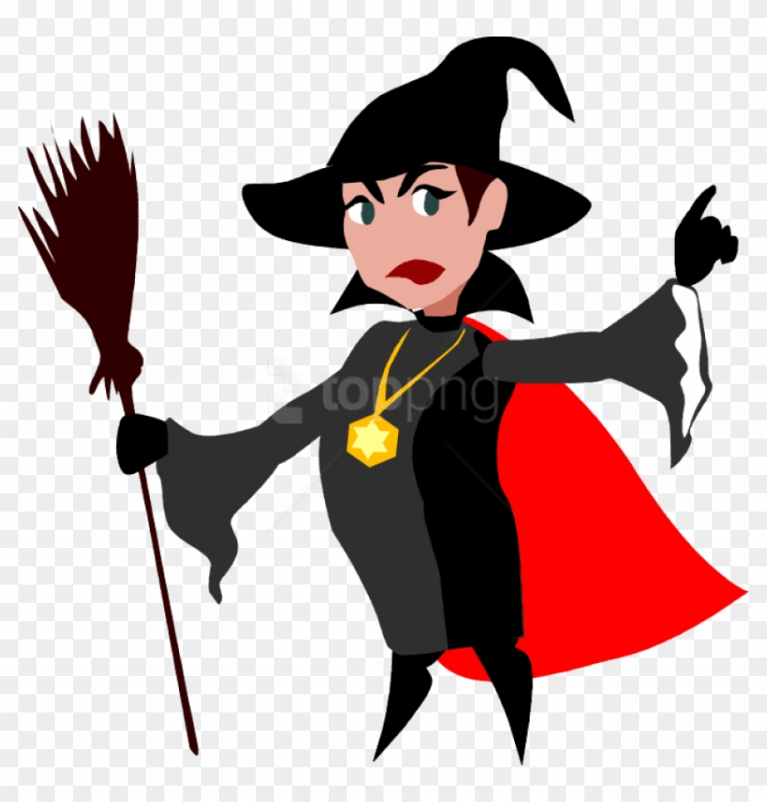 Free Png Download Free Of Halloween Witches Clipart - Clip Art Witch #1727240