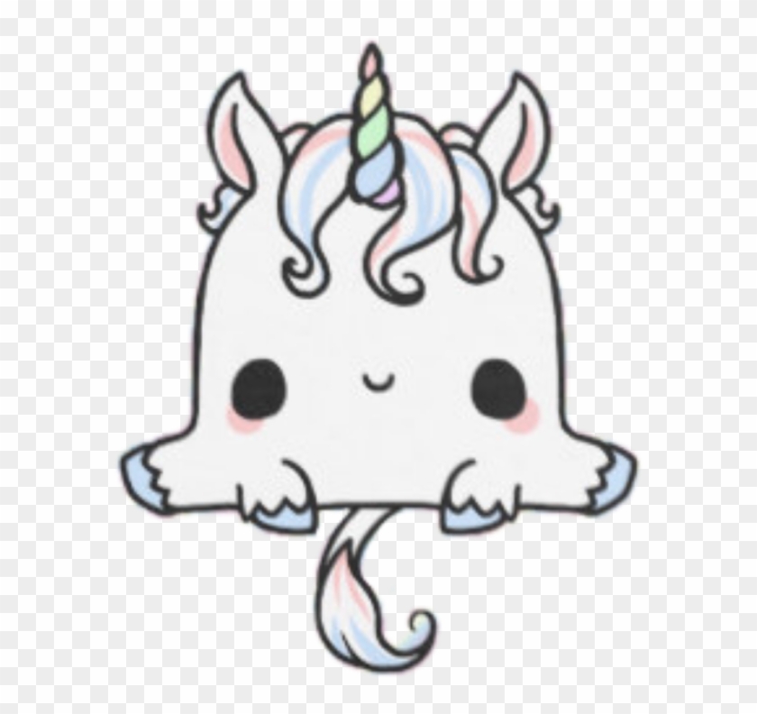 Unicorns Kawaii Stickers Ftestickers - Chibi Unicorn #1727310