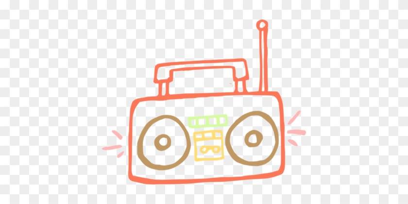 Boombox Drawing Openoffice Draw Download Encapsulated - Easy To Draw Boombox #1727344