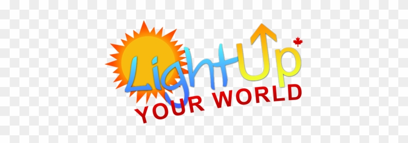 Helping Young People Make A Positive Difference In - Light Up Your World Logo #1727358