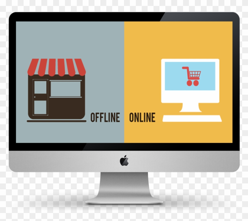 How An Offline Retailer Can - Offline And Online Store #1727457