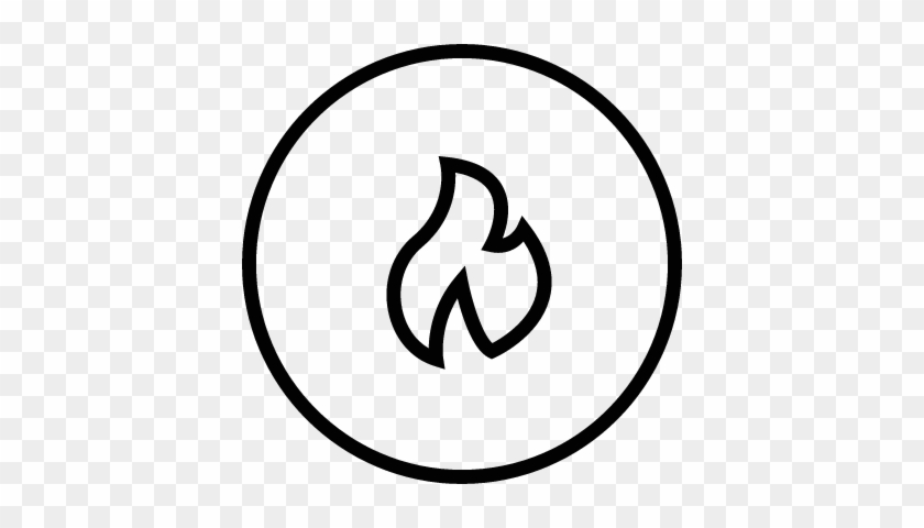 Bonfire Zone Vector - Circle #1727602