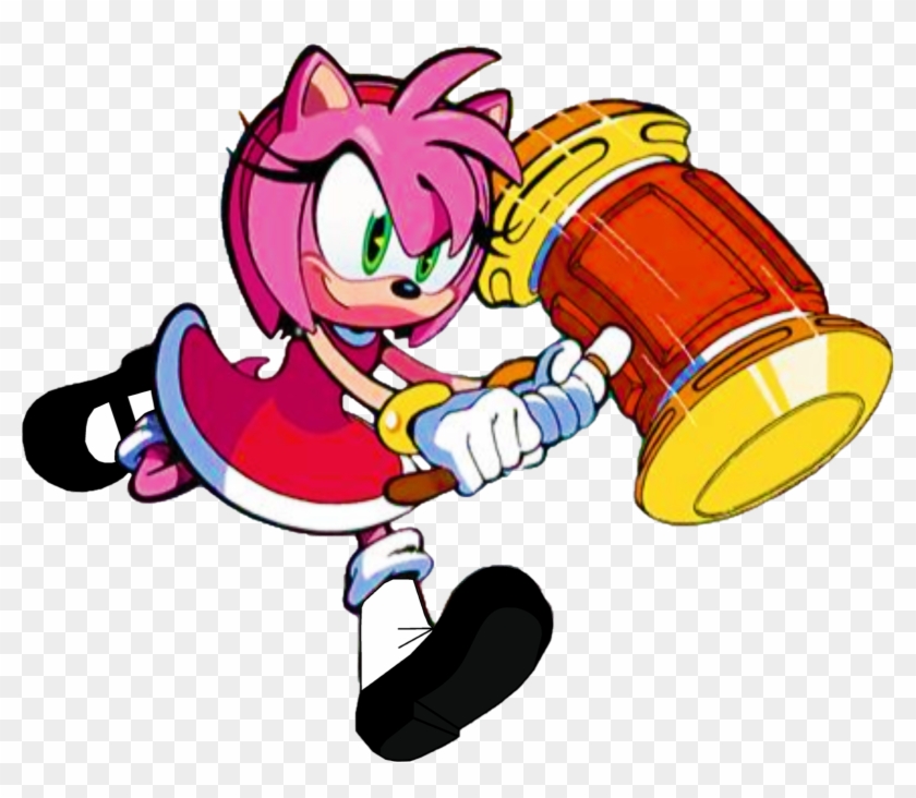 Emerl Clipart Castle - Amy Rose Redesign Hair #1727627