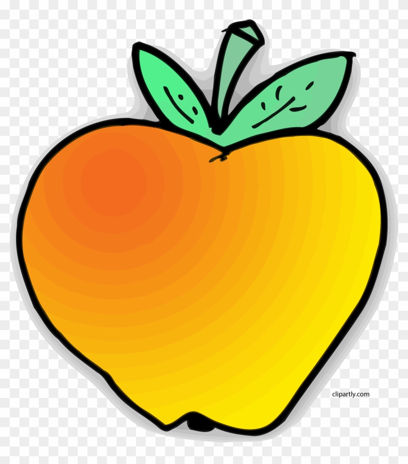 Apple Clip Art Image Free Food Clipart Png - Manzanas Animadas De Colores #1727731