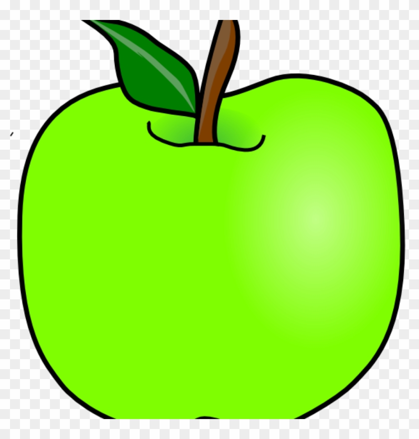 Green Apple Clipart Green Delicious Apple Clip Art - Green Apple Clipart Free #1727737