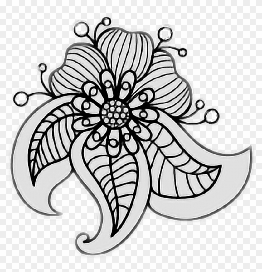 Zentangle Sticker - Line Art #1727746