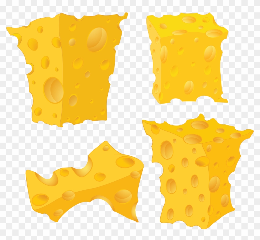 Cheese Png - Pieces Of Cheese #1727750