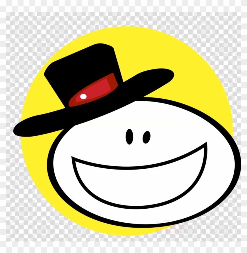Say Cheese Clipart Smiley Hat Clip Art - Emoji Thinking Emote Discord #1727758