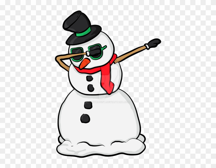Snowman Doing The Dab #1727887