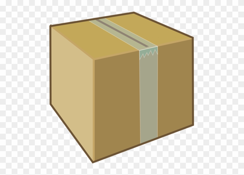 Cardboard - Cardboard Box Clipart #1727935