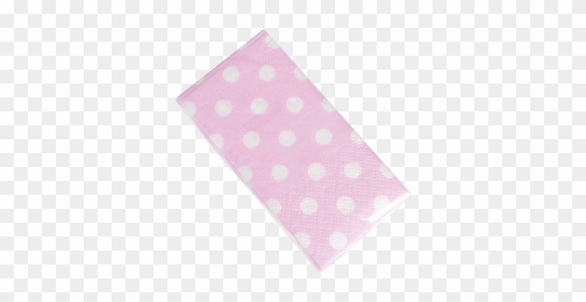 Pocket Tissues White And Pink - Polka Dot #1727945