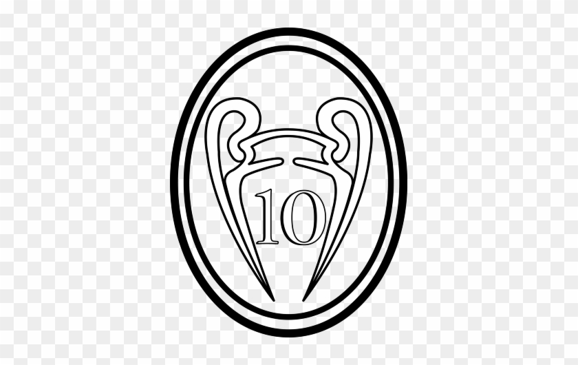 Real Madrid Logo Clipart - La Decima #1727981