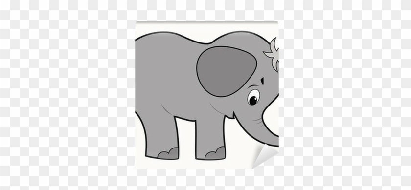 Cartoon Baby Elephant #1728018