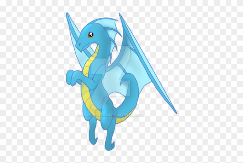 Blue Dragon Clipart Small Dragon - Small Blue Dragon #1728022
