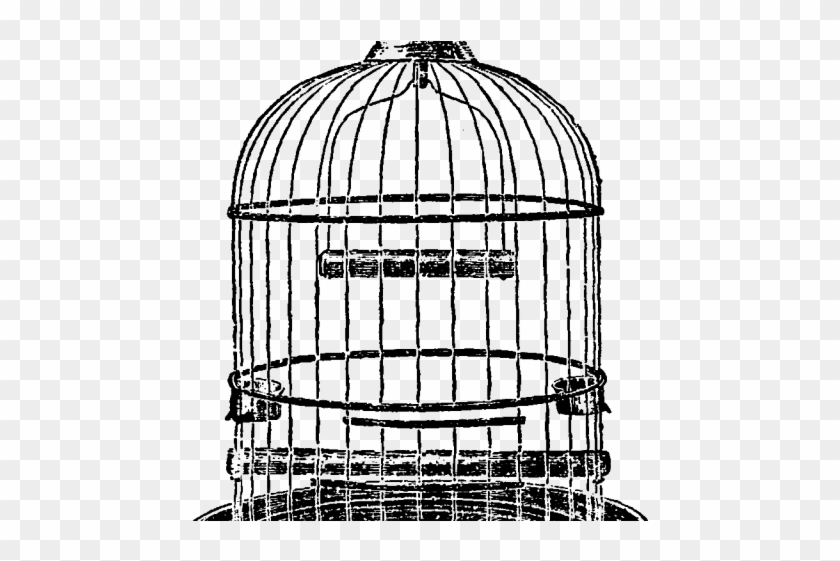 Cage Clipart Antique Birdcage - Cage #1728029