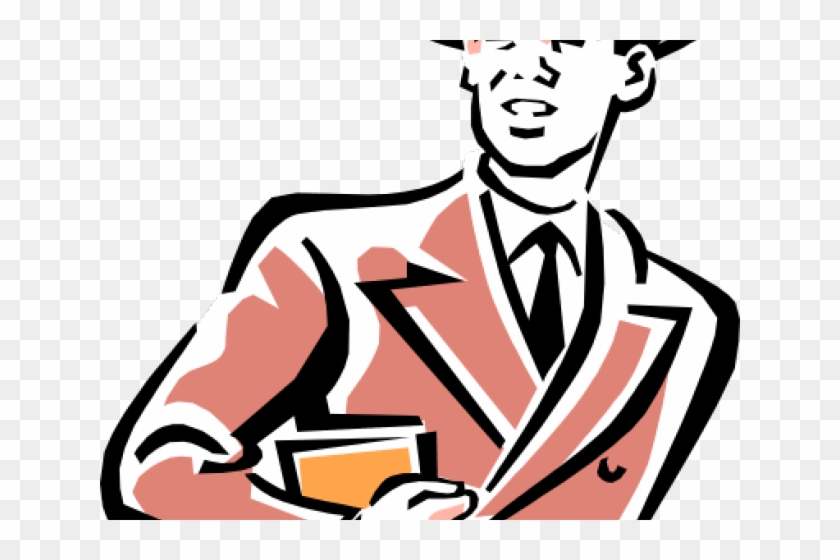 Old Clipart Business Man - Old Clipart Business Man #1728043