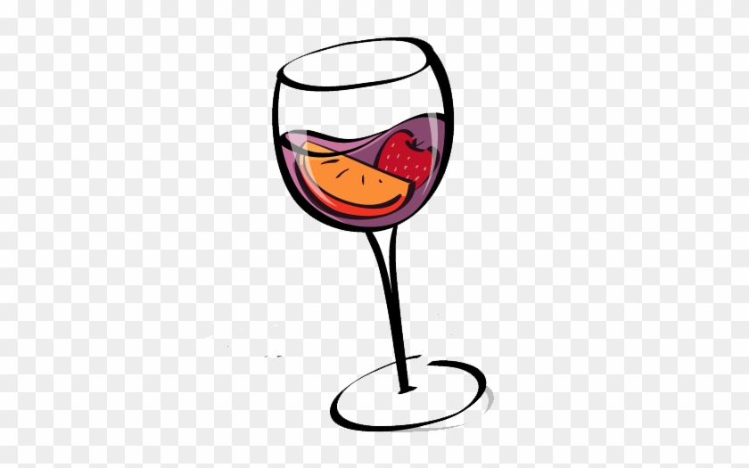 Kaia Writes Sangriawatermarkpng - Wine Glass #1728050