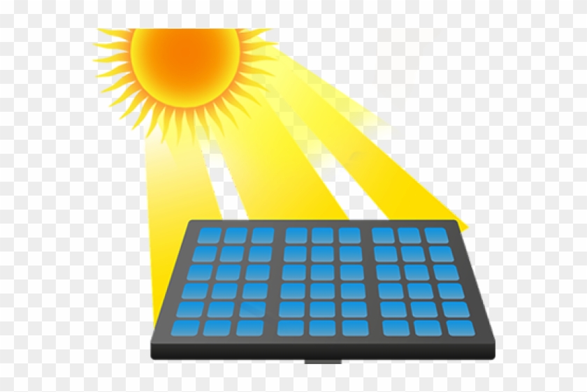 Energy Clipart Solar Cell - Solar Power Plant Png #1728055