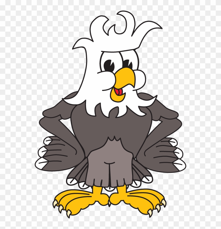 We Know That When Good Behavior And Good Teaching Come - Cartoon Eagle Clipart Black And White #1728065