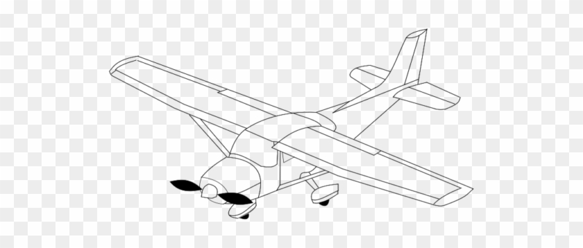 Airplane Art , Png Download - 3 Boyutlu Uçak Çizimi #1728234