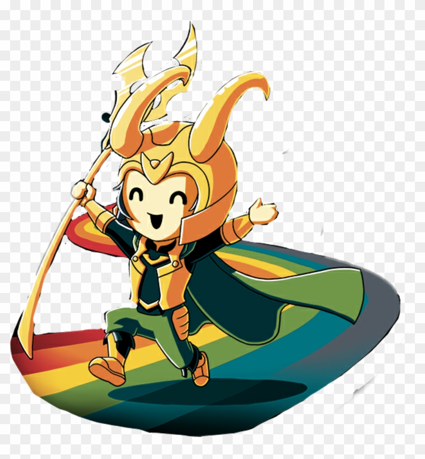 Loki Sticker - Loki Chaos And Destruction #1728236