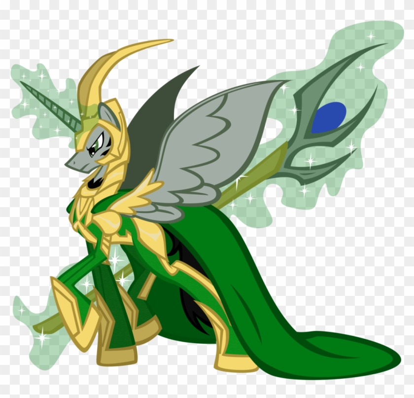 Alicorn, Armor, Artist - My Little Pony Loki #1728264