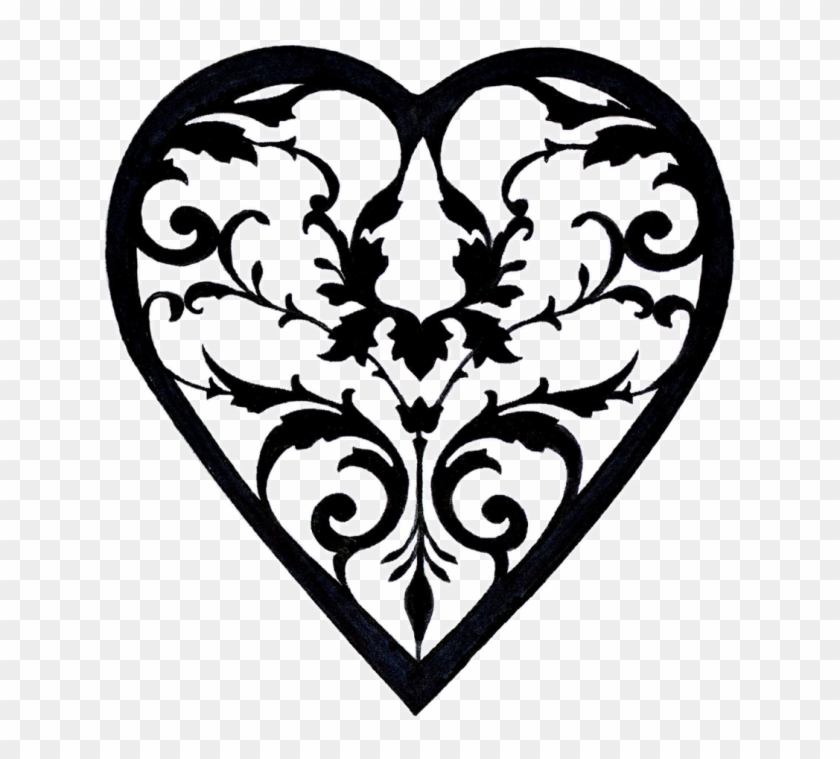 Filigree Heart Png - Filigree Heart Png #1728352