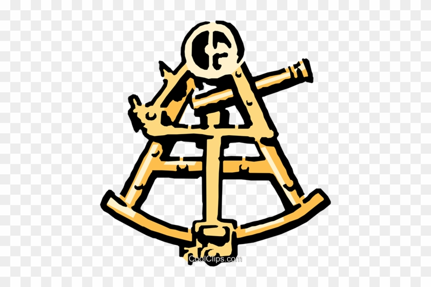 Sextant Royalty Free Vector Clip Art Illustration - Sextant Clipart #1728747