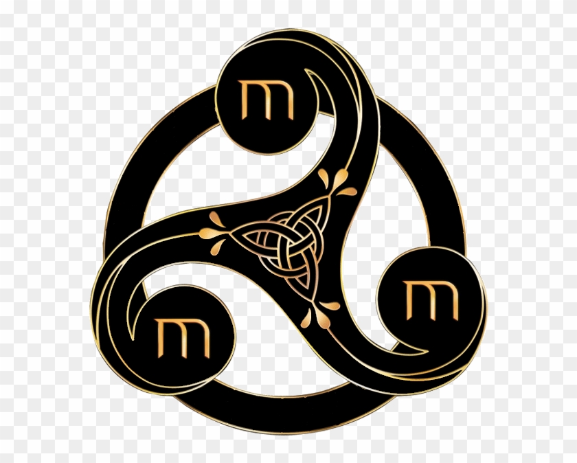 Merlin Triskele Symbol - Merlin The Wizard Symbol #1728805
