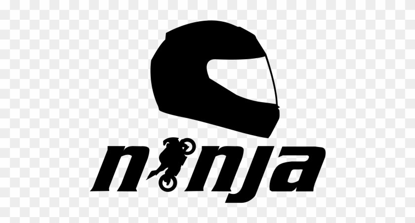 Ninja Motorrad Auf Dein T-shirt - Emblem #1728856