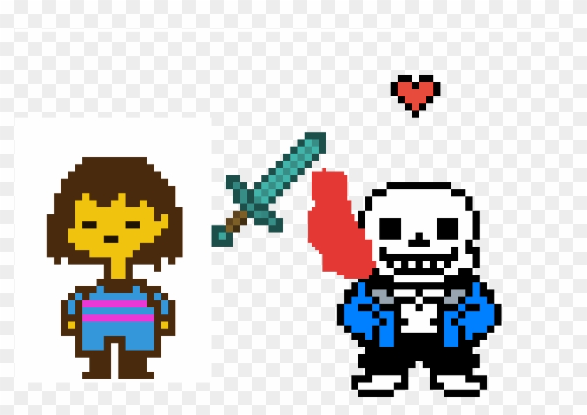 Pixilart - RevertFell Sans Sprite by LanoR