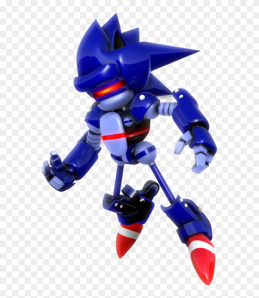 Sonic Render By Nibroc - Mecha Sonic 3d Model #1729011