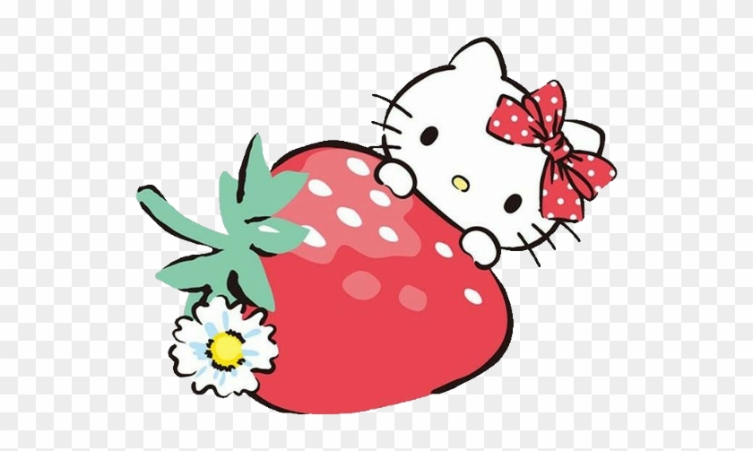 Largest Collection Of Free To Edit Strawberry Horchata - Hello Kitty #1729038