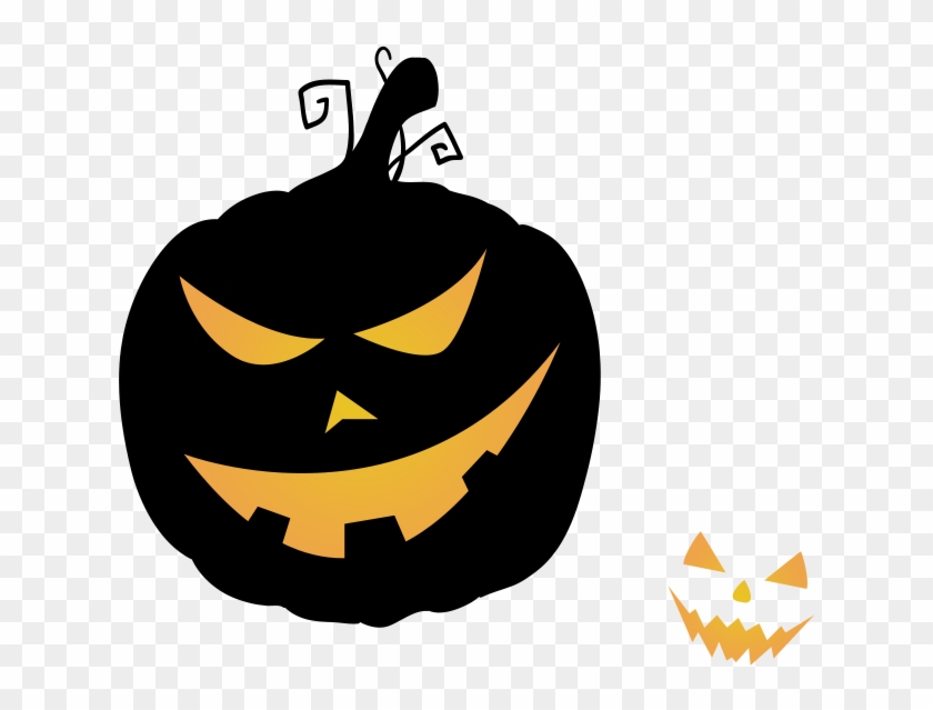 Calabaza Pumpkin Halloween Evil Jackolantern - Evil Jack O Lantern Png #1729108
