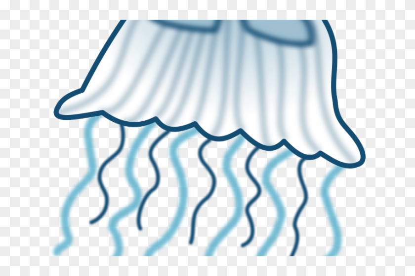 Jellyfish Clipart 4 Fish - Jellyfish Clipart #1729109