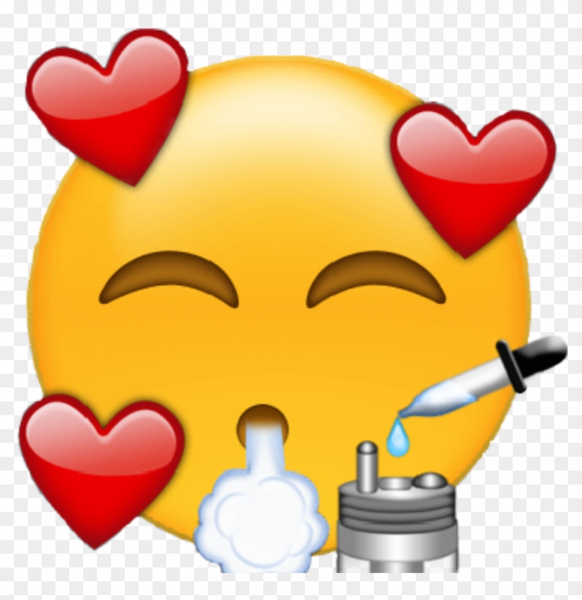 Vape Sticker - Feel Loved Emoji #1729139