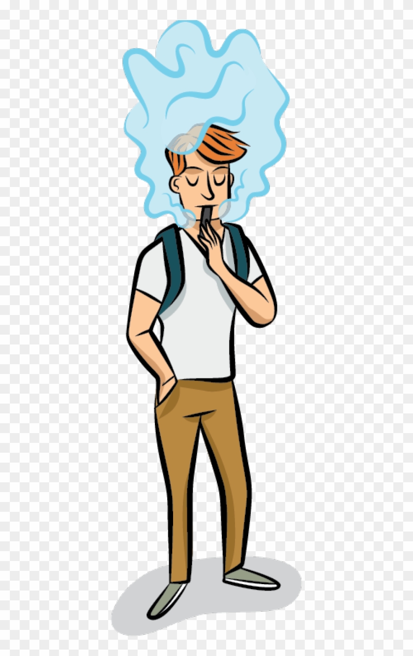 Illustration On Dangers Of E-cigarettes - Illustration #1729147