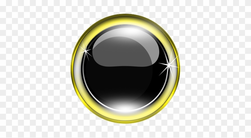 377 X 381 12 - Gold Web Button Png #1729197