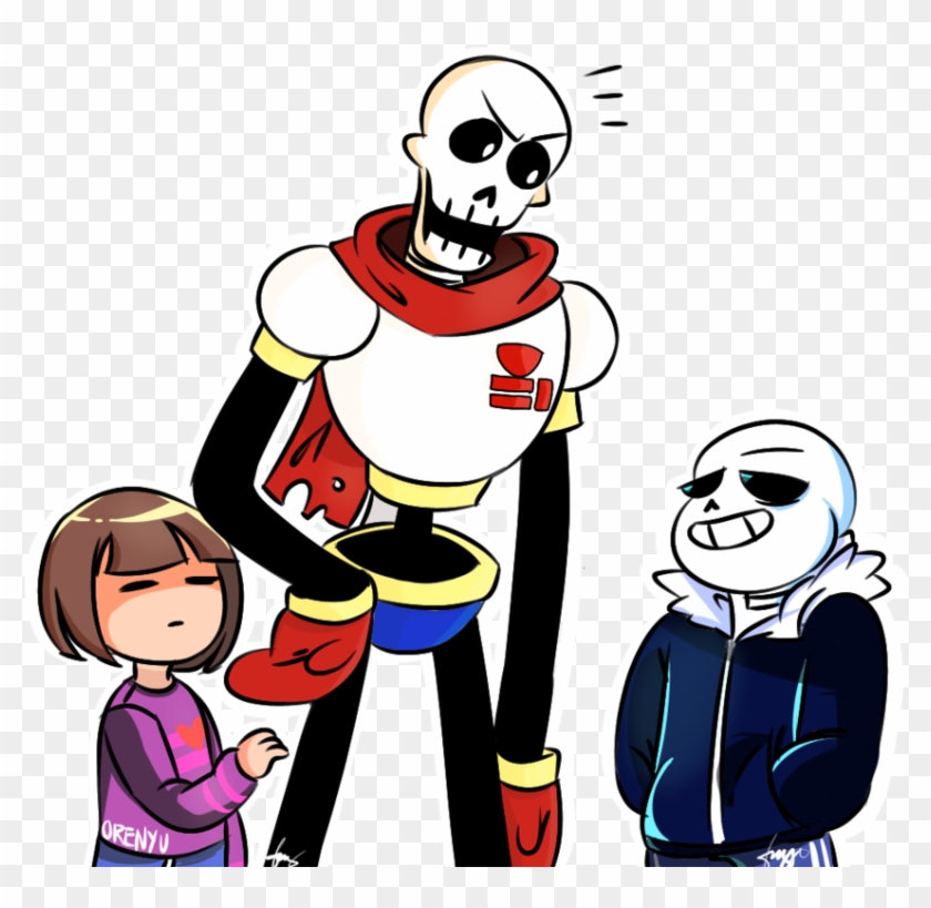 Papyrus - Undertale Sans And Papyrus And Frisk #1729216