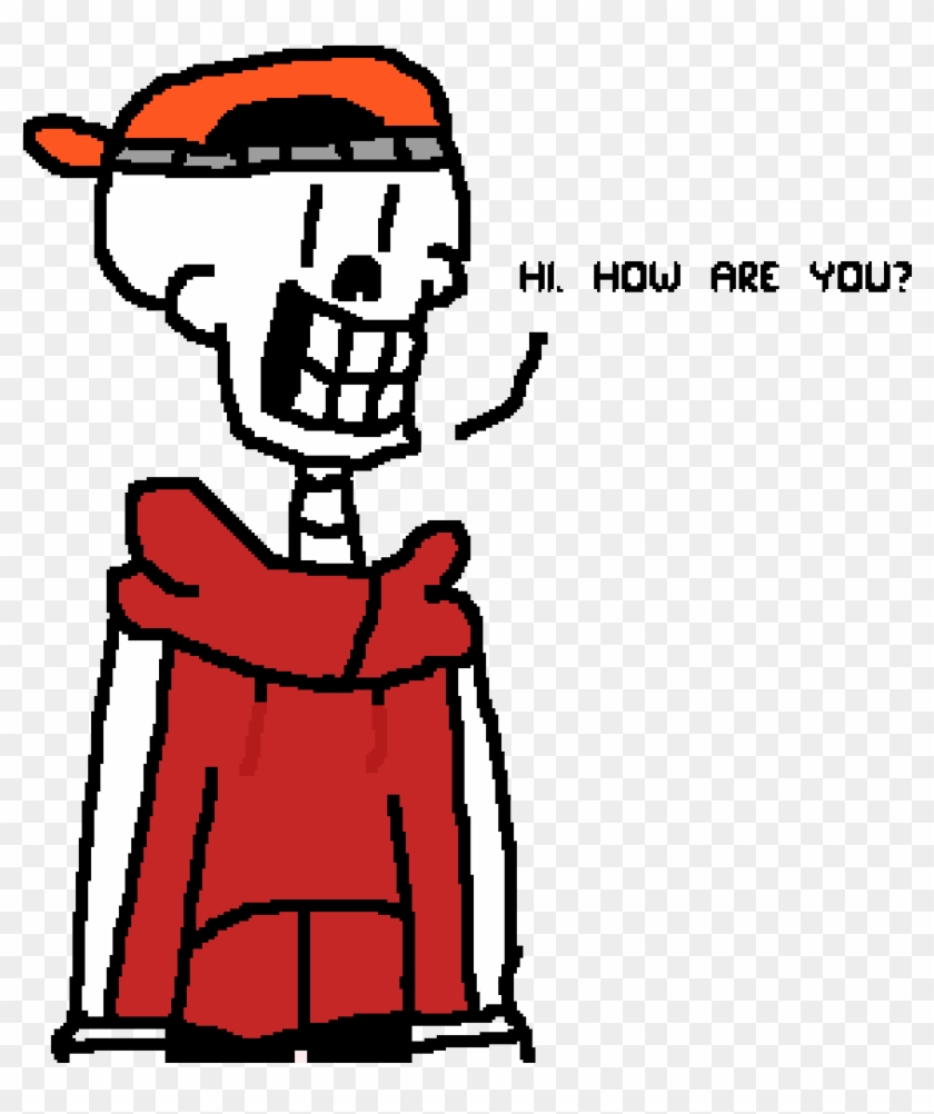 Pixilart Galaxy Swap Papyrus Superkirby Papyrus Head - Cartoon #1729228