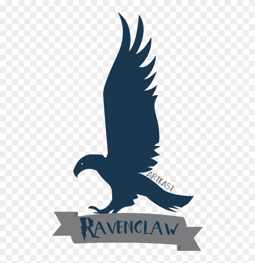Ravenclaw Png Clipart Background - Harry Potter Ravenclaw Raven #1729231