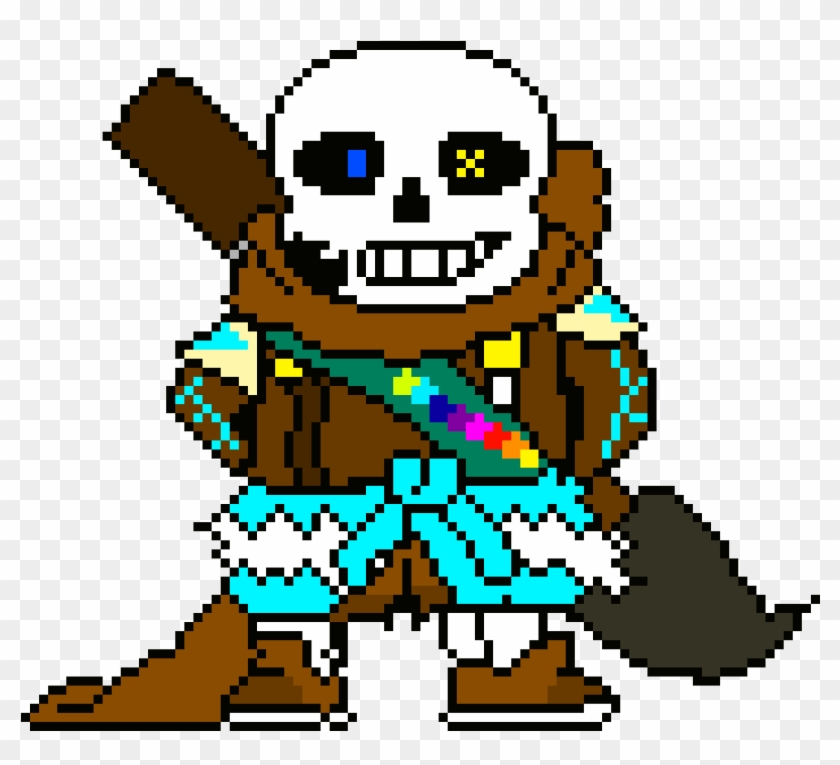 Image Sprite Pixel Art Maker - Undertale Sans Y Papyrus - 740x1080 PNG  Download - PNGkit